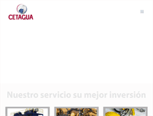 Tablet Screenshot of cetaguaecuador.com